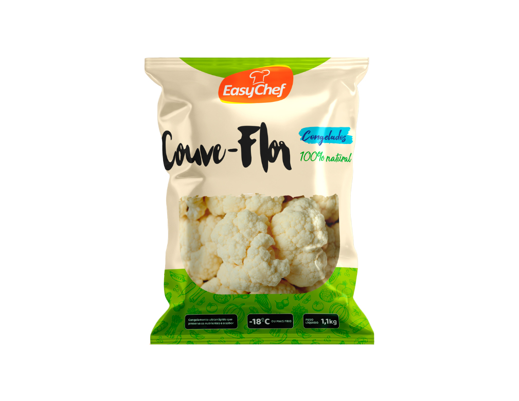 COUVE FLOR CONGELADA EASY CHEF 1,1 KG (CX 10 PCT)